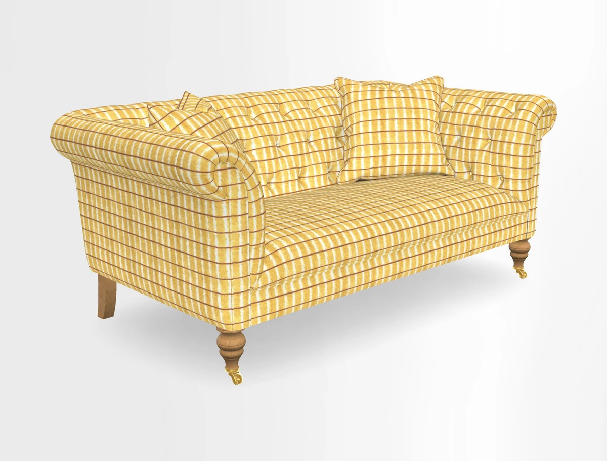 Arncliffe 3 Seater Sofa in Traditional Vintage Velvet Olive