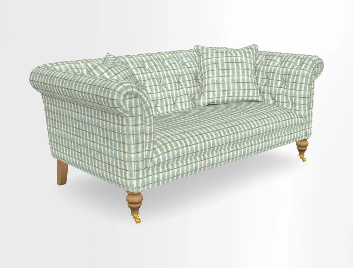 Arncliffe 3 Seater Sofa in Traditional Vintage Velvet Olive