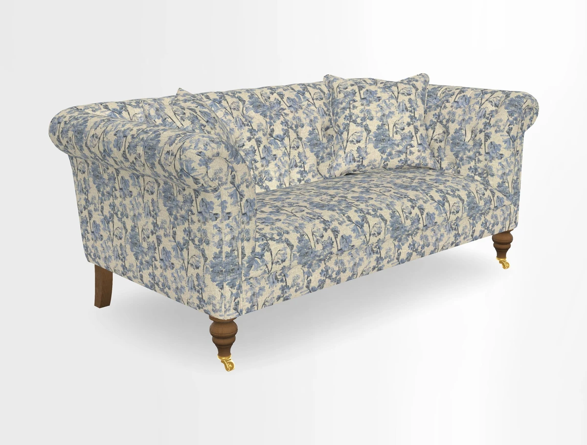 Arncliffe 3 Seater Sofa in Traditional Vintage Velvet Olive