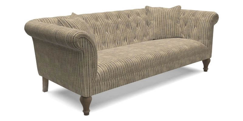 Arncliffe 3 Seater Sofa in Traditional Vintage Velvet Olive