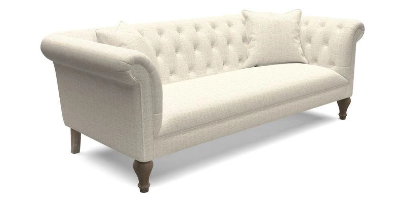 Arncliffe 3 Seater Sofa in Traditional Vintage Velvet Olive