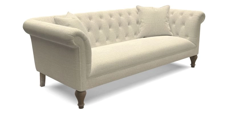 Arncliffe 3 Seater Sofa in Traditional Vintage Velvet Olive