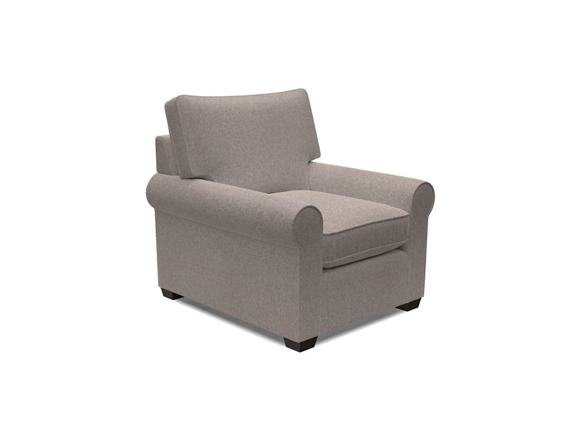 Bignor Chair in Two Tone Plain Biscuit. Loose cover option available