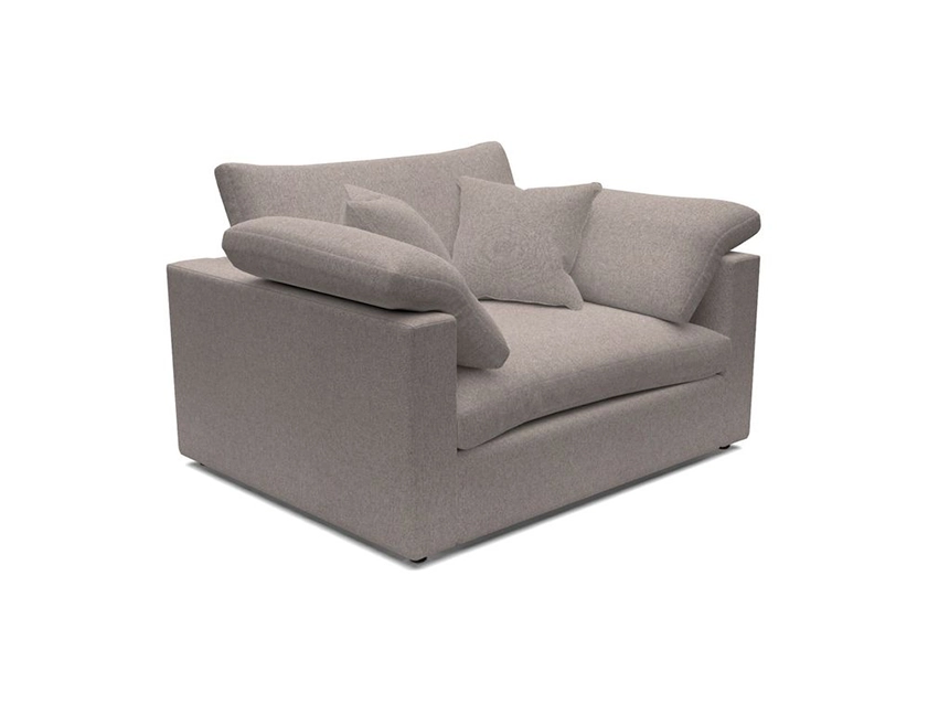 Big Softie Straight Arm Snuggler in Two Tone Plain Biscuit