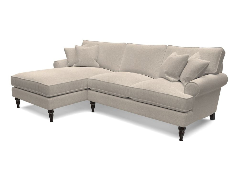 Cooksbridge Chaise Sofa LHF in Two Tone Plain Biscuit Cooksbridge Chaise Sofa LHF in Two Tone Plain Biscuit