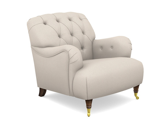 Ditchling Chair in Two Tone Plain Biscuit