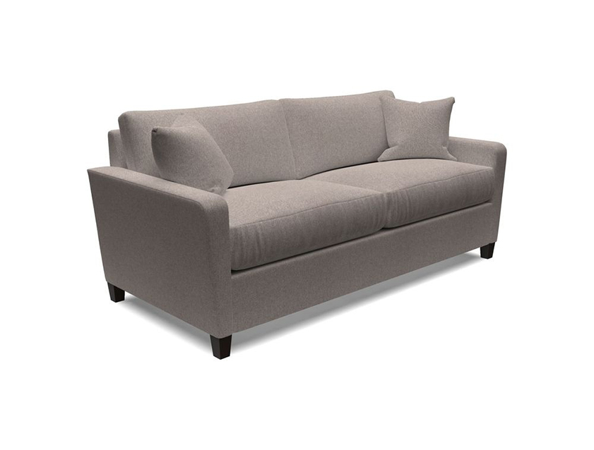 Greenwich 3 seater sofa in Two Tone Plain Biscuit