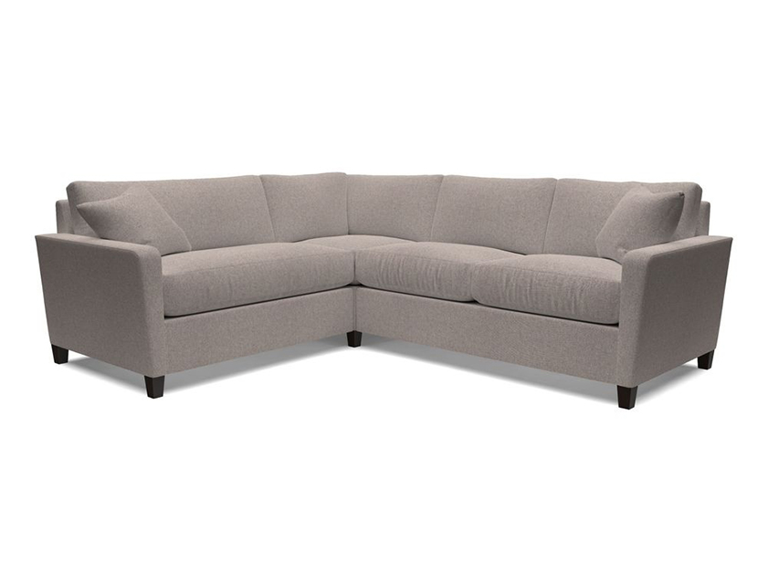 Greenwich medium corner group RHF in Two Tone Plain Biscuit