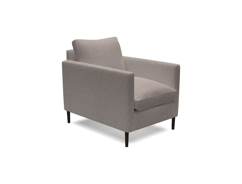 Heyshott Chair in Two Tone Plain Biscuit. Loose cover option available