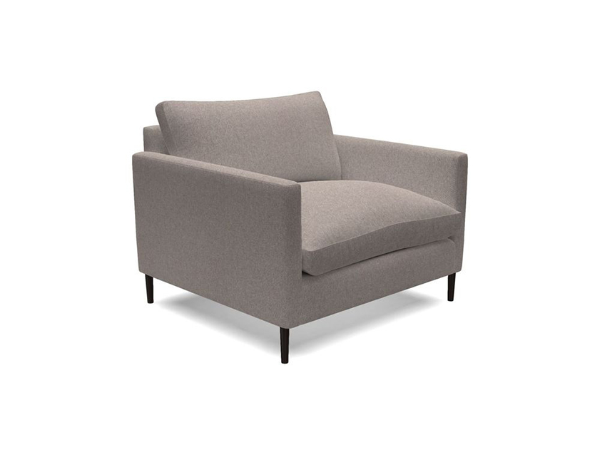 Heyshott Snuggler in Two Tone Plain Biscuit. Loose cover option available