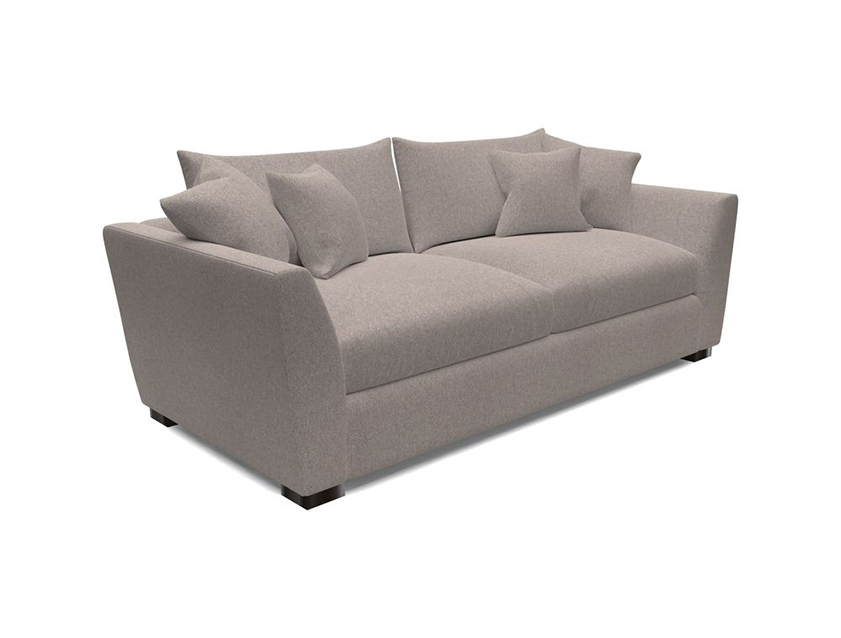 Hambledon 4 Seater Sofa  in Two Tone Plain  Biscuit