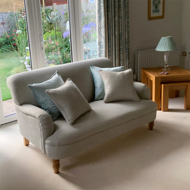 Holmfirth 2 Seater Sofa in Linwood Lars