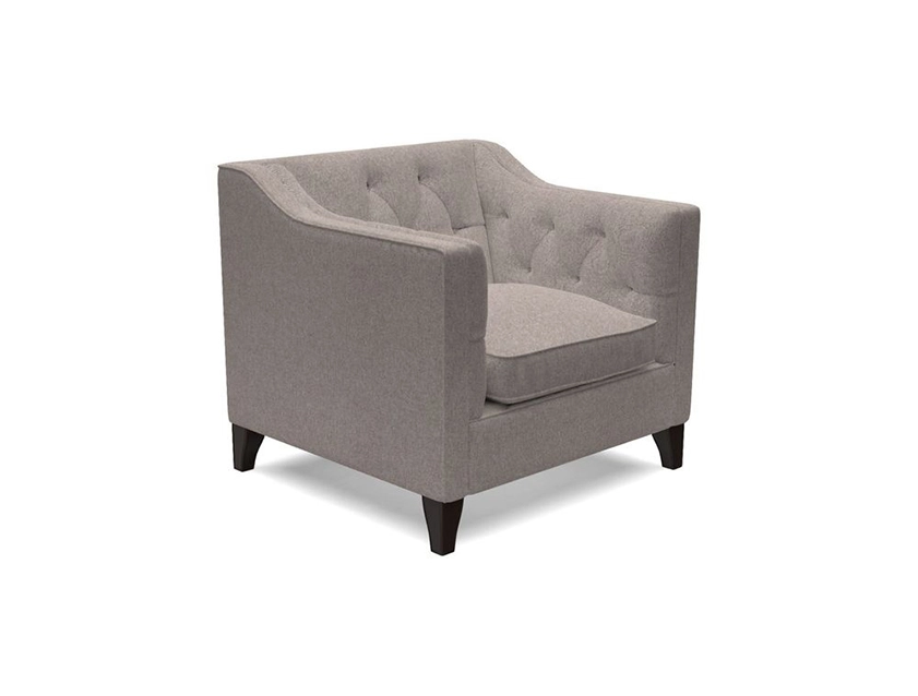 Haresfield Dipped Arm Chair in Two Tone Plain Biscuit