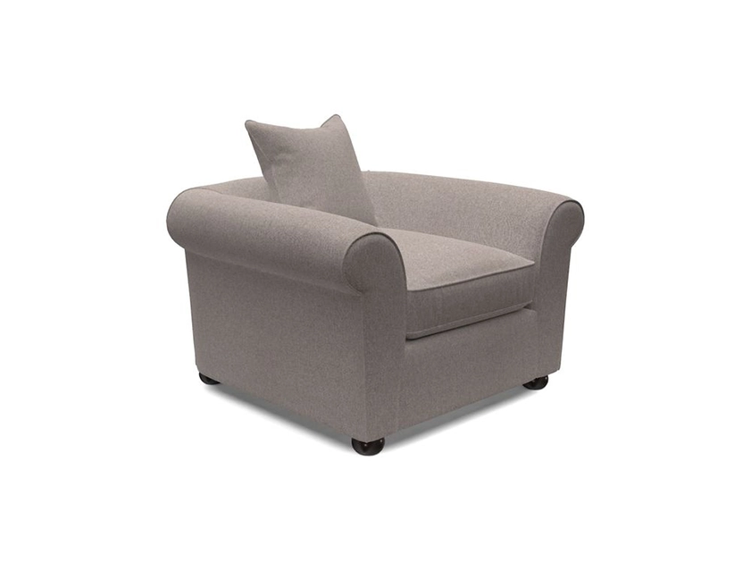 Lewes Chair in Two Tone Plain Biscuit