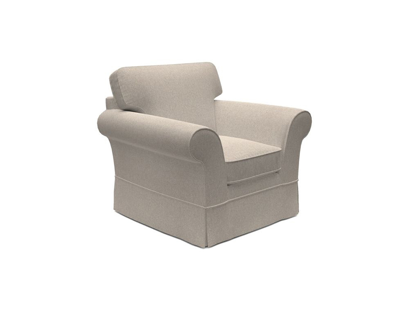 Lanhydrock Chair in Two Tone Plain Biscuit