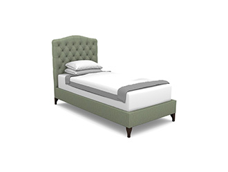 Lymechurch Single Bed in Clever Cotton Mix Forest