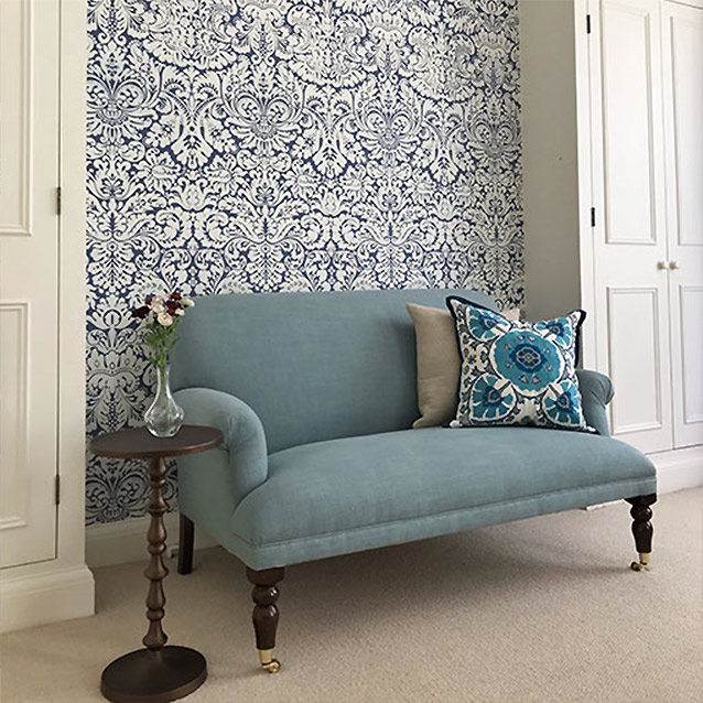 Midhurst 2 Seater Sofa in Tough as Houses Soft Teal