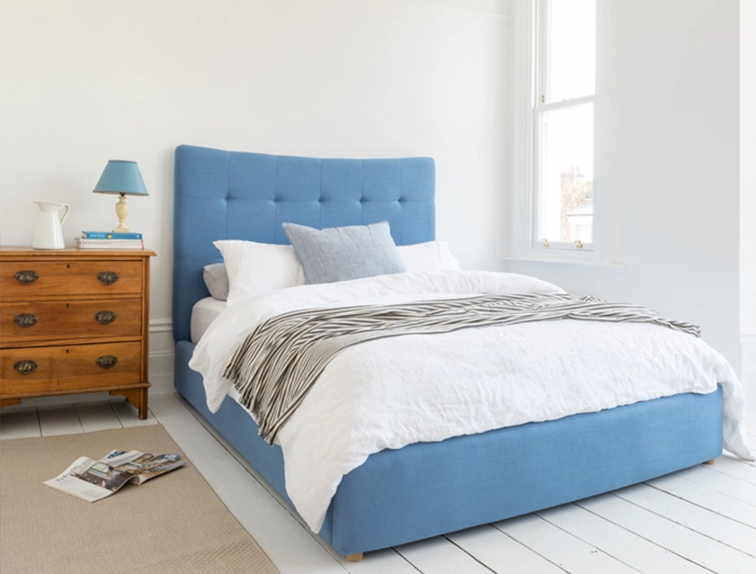 Mountclare King Bed Tough as Houses Cornflowers