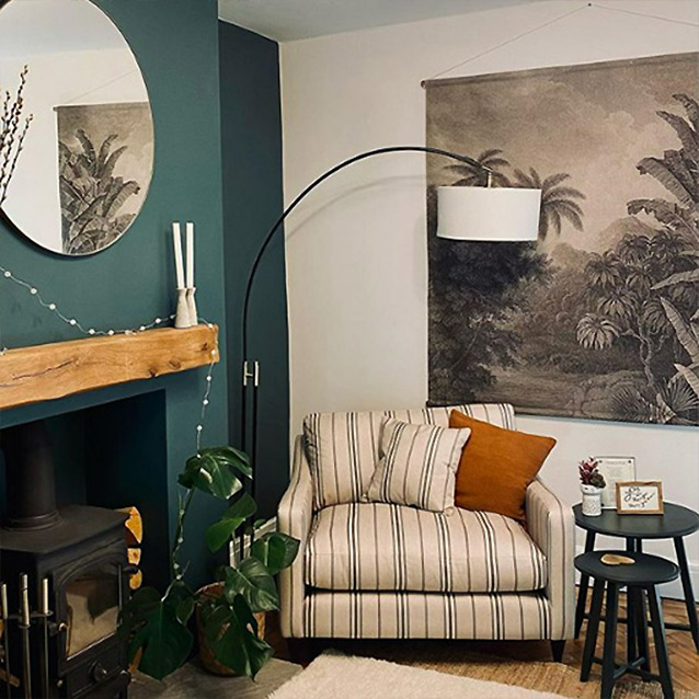 Rye Snuggler in Cloth 18 Regimental Stripes Bible Black