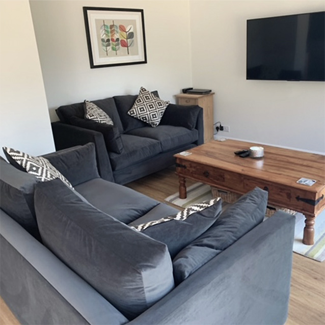 Saltdean3 Seater Sofa In House Velvet Charcoal