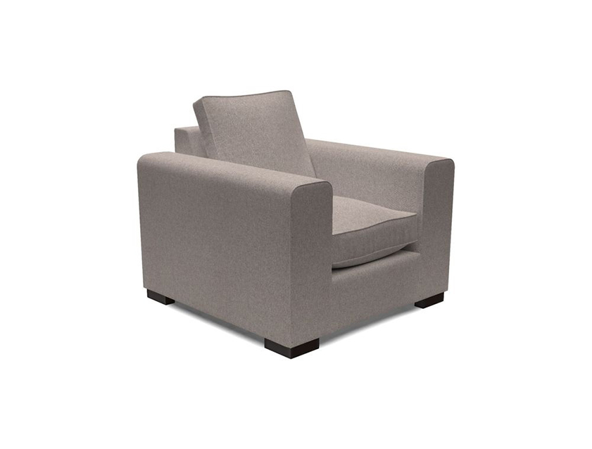 Saxmundham Chair in Two Tone Plain Biscuit