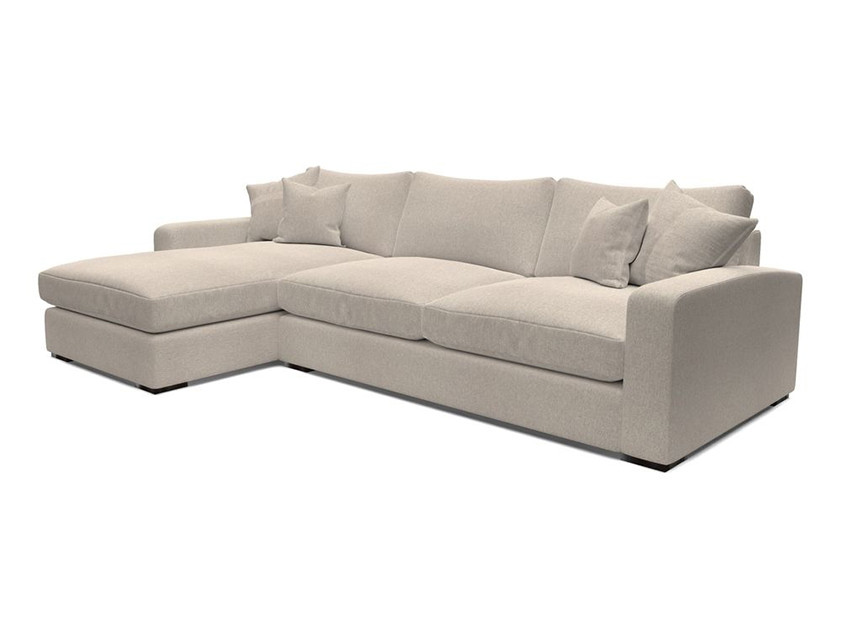 Stockbridge Chaise LHF in Two Tone Plain Biscuit Stockbridge Chaise LHF in Two Tone Plain Biscuit