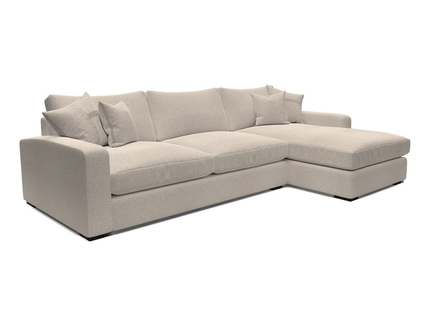 Stockbridge Chaise RHF in Two Tone Plain Biscuit Stockbridge Chaise RHF in Two Tone Plain Biscuit