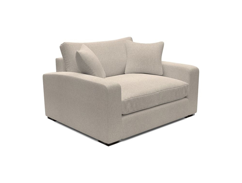 Stockbridge Snuggler in Two Tone Plain Biscuit