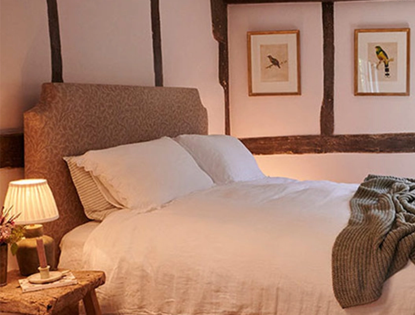 Shoreditch Bed in V&A Drawn to Nature Collection Oak Tree Natural