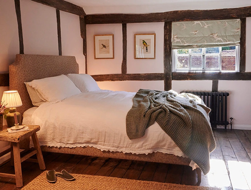 Shoreditch Bed in V&A Drawn to Nature Collection Oak Tree Natural