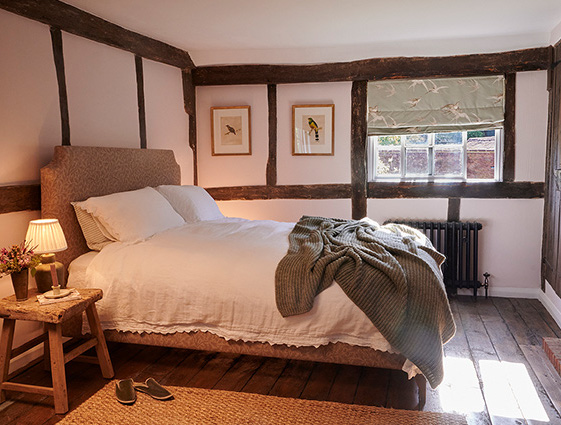 Shoreditch Bed in V&A Drawn to Nature Collection Oak Tree Natural