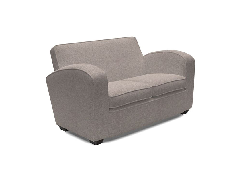 Montmartre 2 Seater Sofa in Two Tone Plain Biscuit