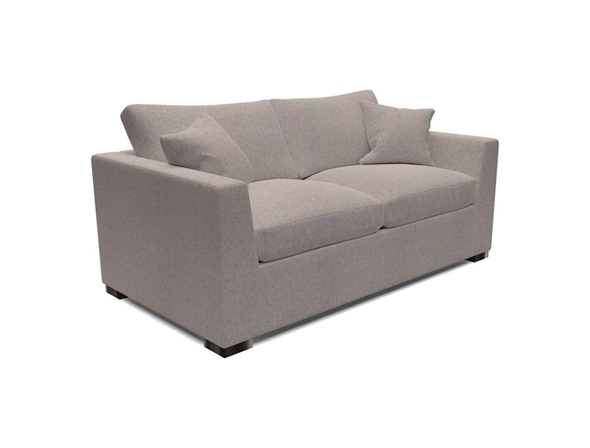 Wadenhoe 3 Seater Sofa Bed in Two Tone Plain Biscuit