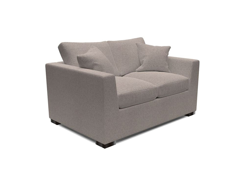 Wadenhoe 2 Seater Sofa Bed in Two Tone Plain Biscuit