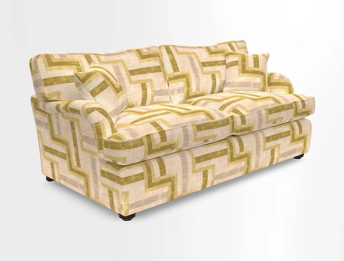Alwinton 3 Seater Sofa Bed in Super Soft Velvet Navy