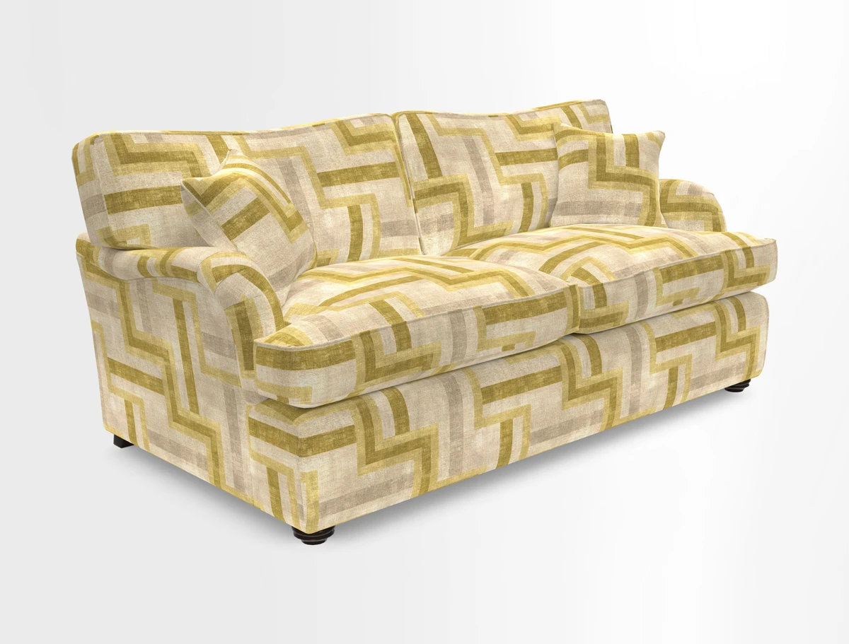 Alwinton 3 Seater Sofa Bed in Super Soft Velvet Navy