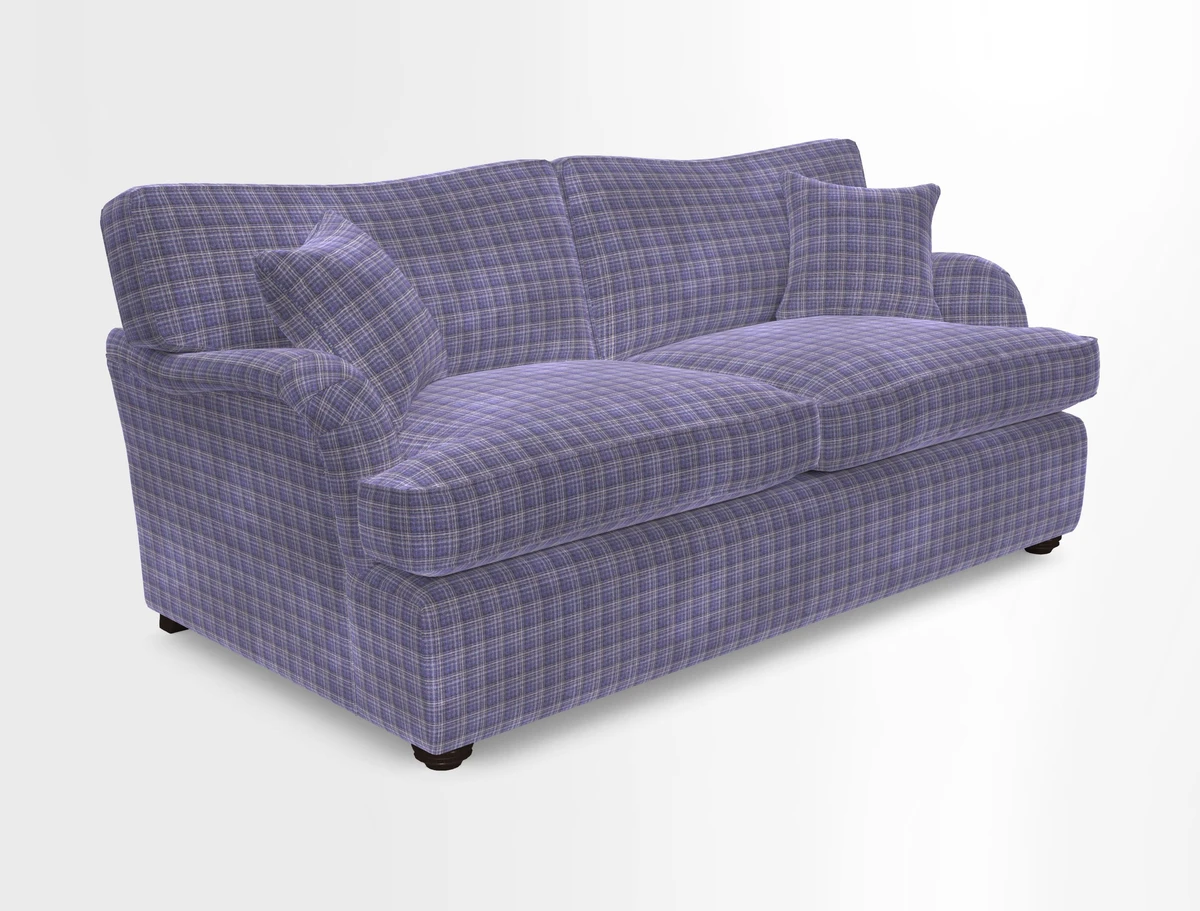 Alwinton 3 Seater Sofa Bed in Super Soft Velvet Navy