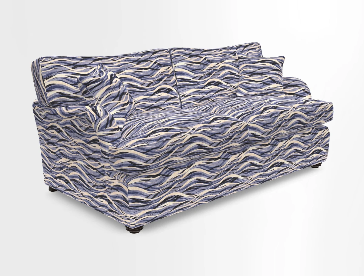 Alwinton 3 Seater Sofa Bed in Super Soft Velvet Navy