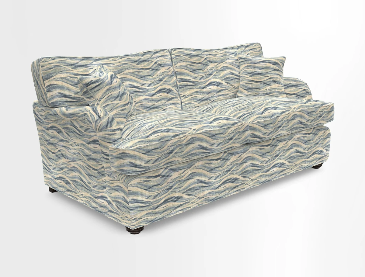 Alwinton 3 Seater Sofa Bed in Super Soft Velvet Navy
