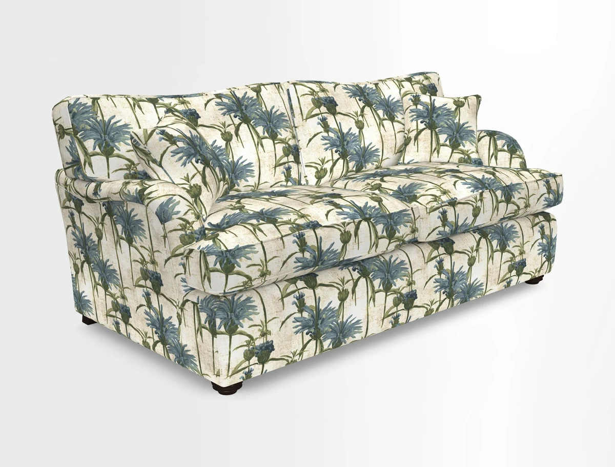 Alwinton 3 Seater Sofa Bed in Super Soft Velvet Navy