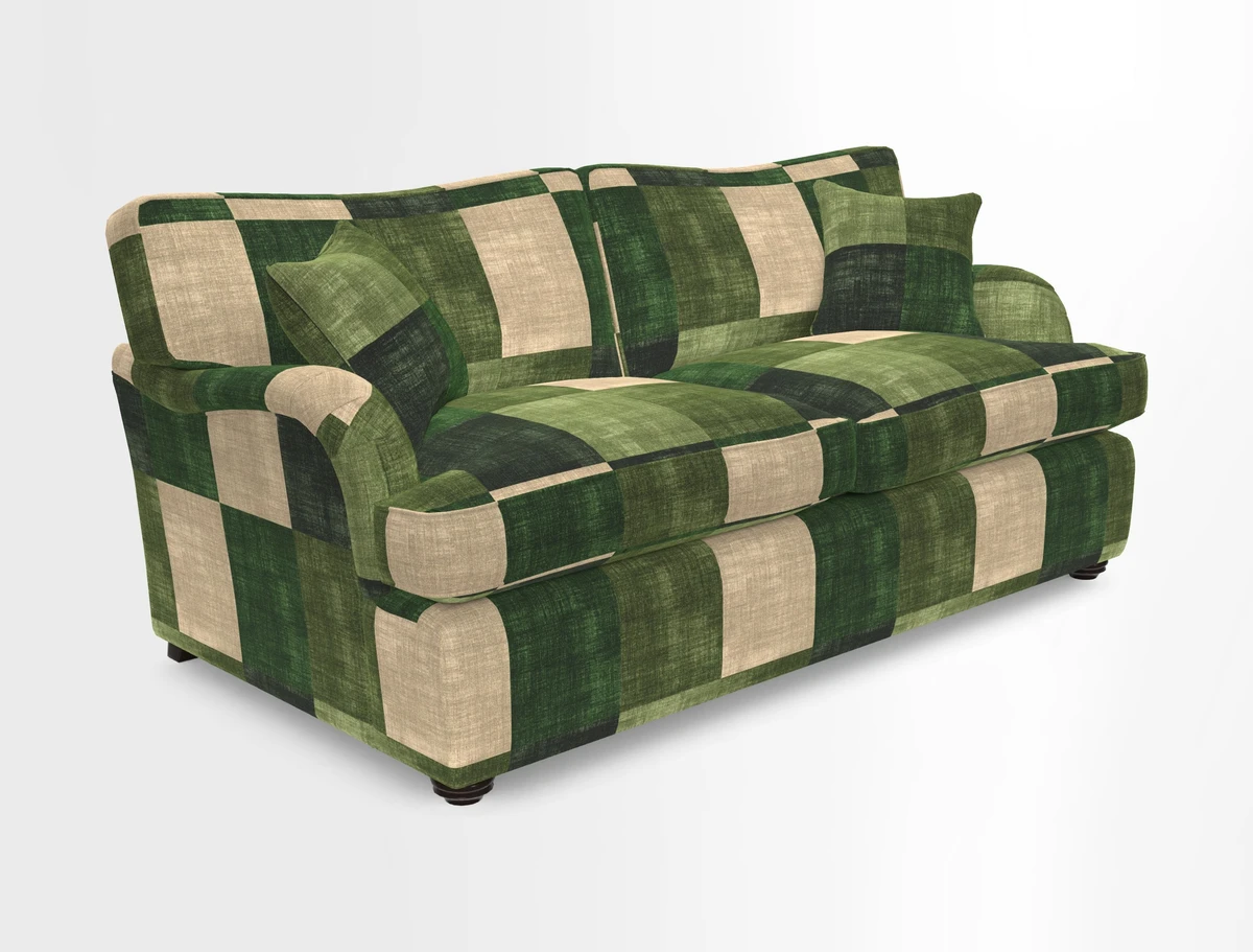 Alwinton 3 Seater Sofa Bed in Super Soft Velvet Navy