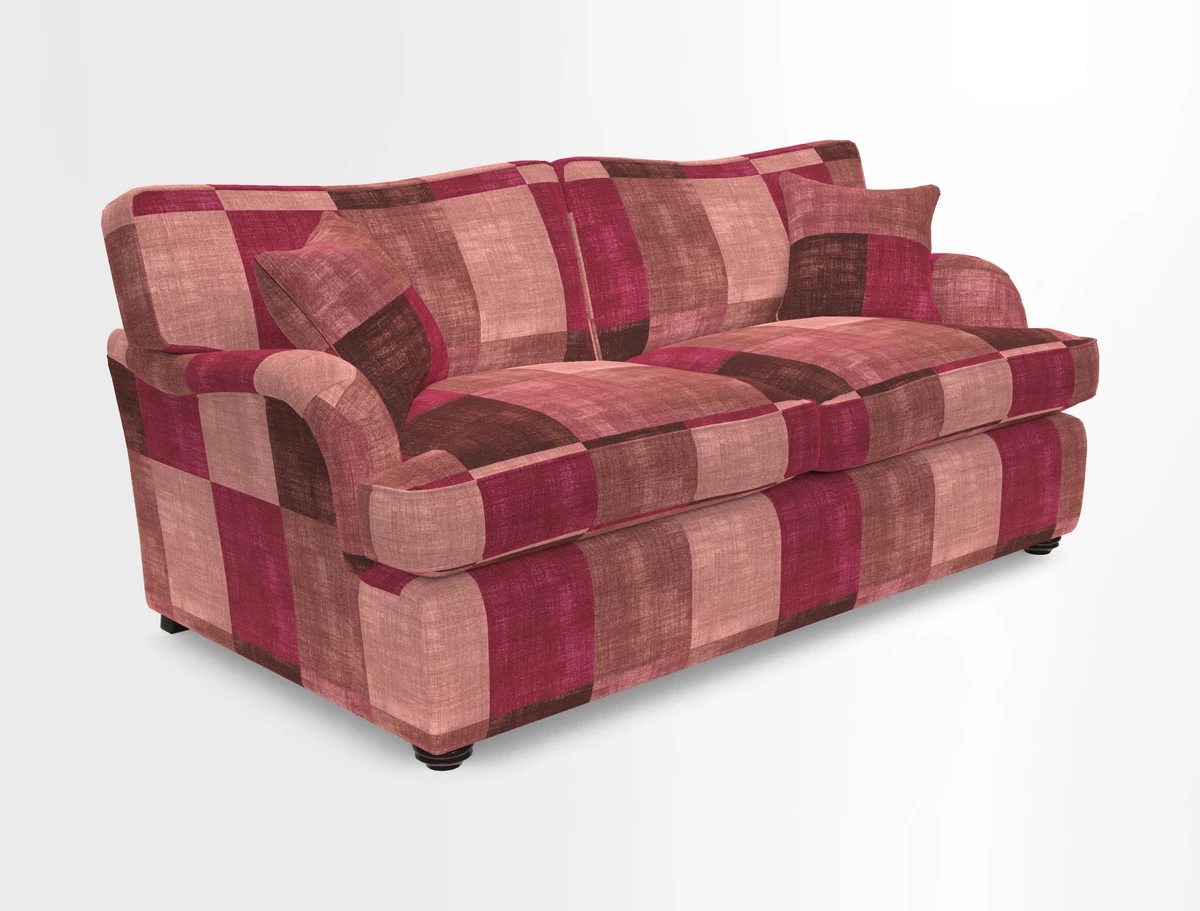 Alwinton 3 Seater Sofa Bed in Super Soft Velvet Navy