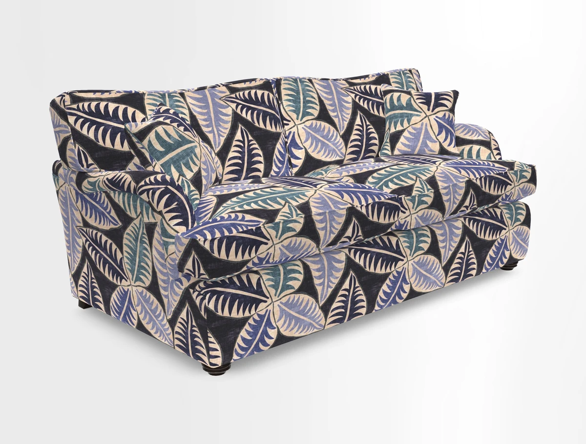 Alwinton 3 Seater Sofa Bed in Super Soft Velvet Navy