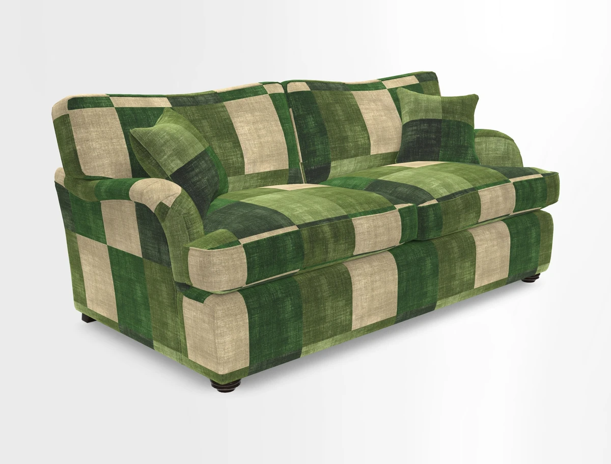 Alwinton 3 Seater Sofa Bed in Super Soft Velvet Navy