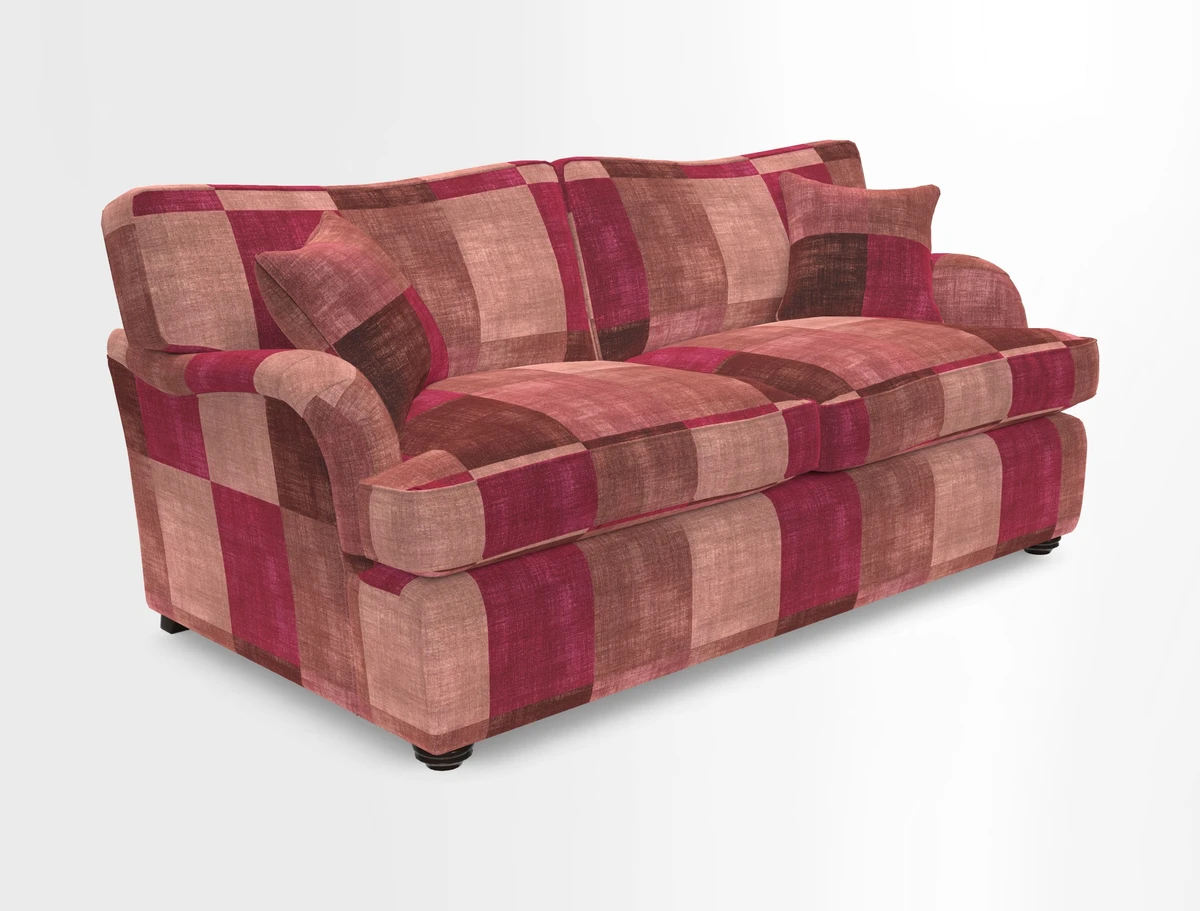 Alwinton 3 Seater Sofa Bed in Super Soft Velvet Navy