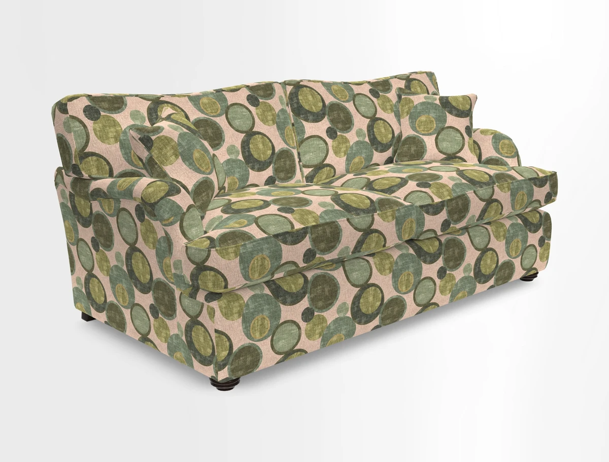 Alwinton 3 Seater Sofa Bed in Super Soft Velvet Navy