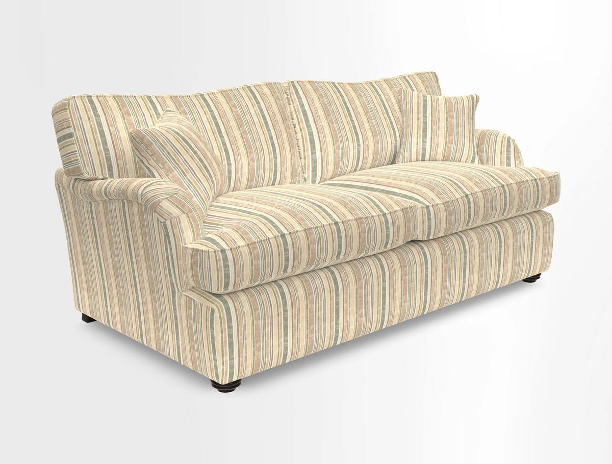 Alwinton 3 Seater Sofa Bed in Super Soft Velvet Navy