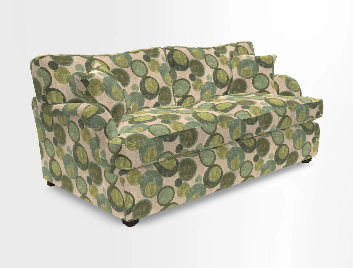 Alwinton 3 Seater Sofa Bed in Super Soft Velvet Navy