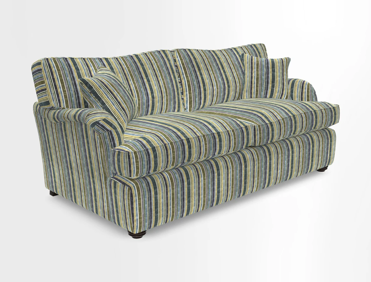 Alwinton 3 Seater Sofa Bed in Super Soft Velvet Navy