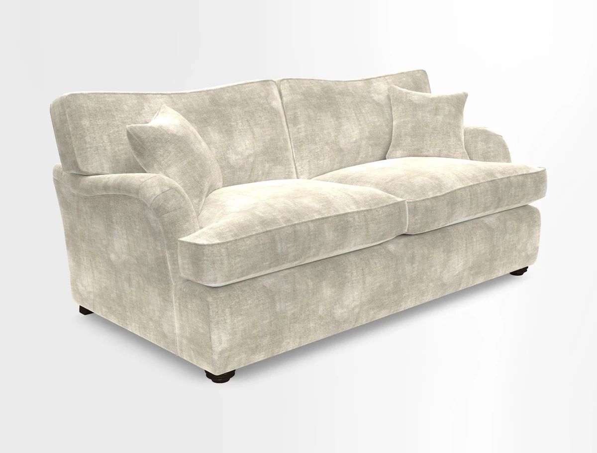 Alwinton 3 Seater Sofa Bed in Super Soft Velvet Navy